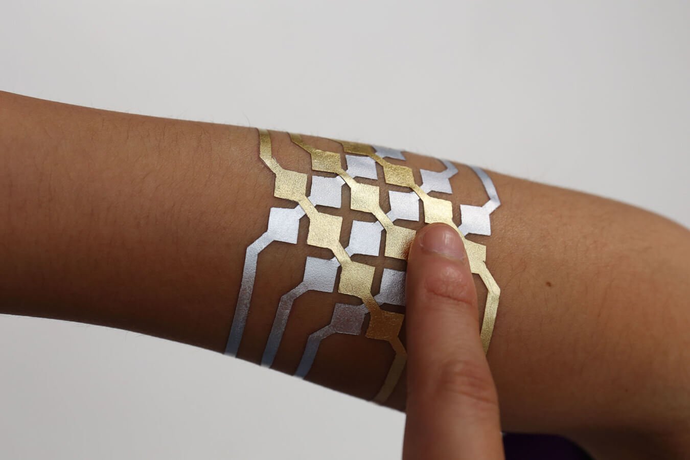 This sticker can measure blood pressure and other body chemicals