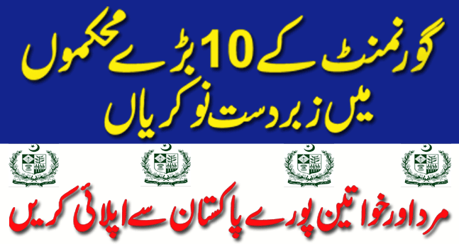 New Government Jobs in Pakistan Apply Online FPSC, online Jobs By Student Tips
