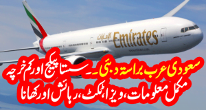 Pakistan to Saudi Arabia Via Dubai Full Details + Total Expense