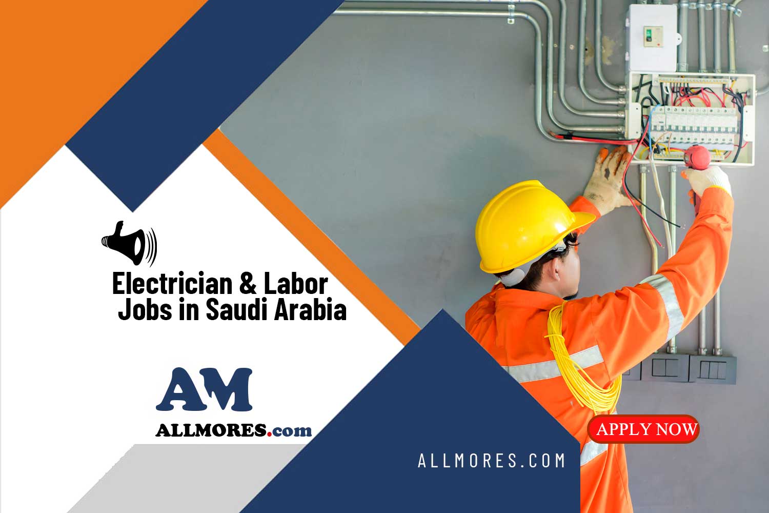 Electrician & Labor Jobs in Saudi Arabia