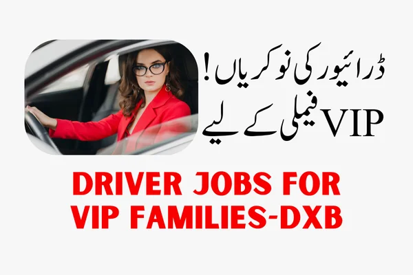 VIP Family Driver Jobs in Dubai